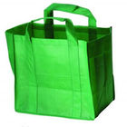 کیسه های قابل استفاده مجدد بدون کیسه های بافته شده هدایای تبلیغاتی در بنفش سبز