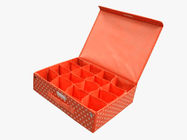 جعبه های ذخیره سازی چند منظوره نارنجی نارنجی بدون روکش
