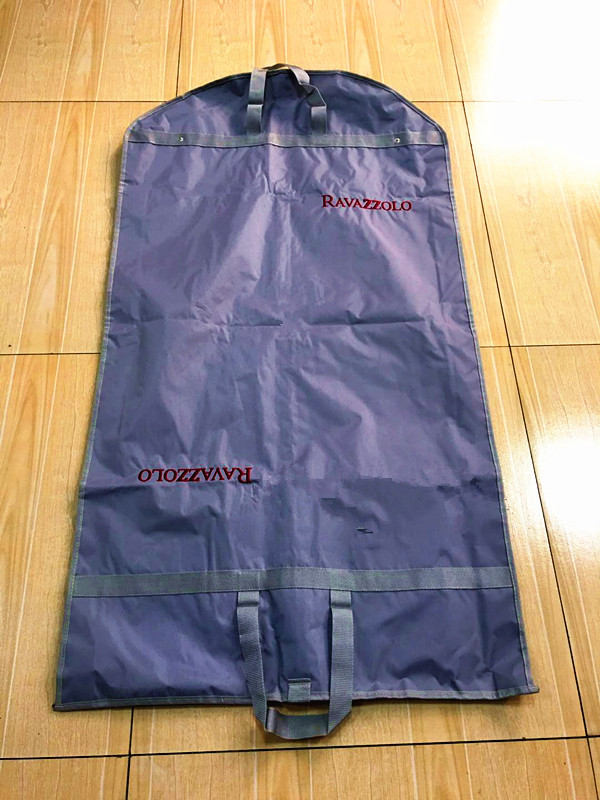لوستر Fold Up Bag Bag 200D Polyester Embroider Webing Handled