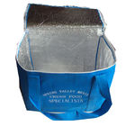جعبه ناهار خوری آبی جعبه کولر عایق برای مردان، 2 میلی متر آلومینیومی EPE در داخل